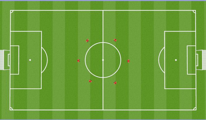 Football/Soccer Session Plan Drill (Colour): Cool Down