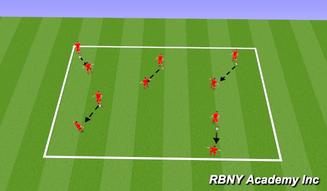 Football/Soccer Session Plan Drill (Colour): intro