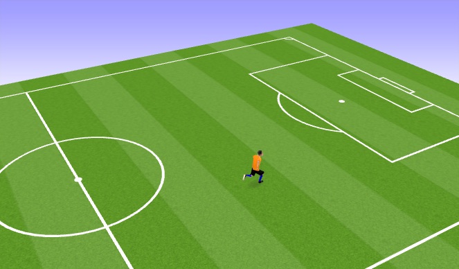 Football/Soccer Session Plan Drill (Colour): TR1