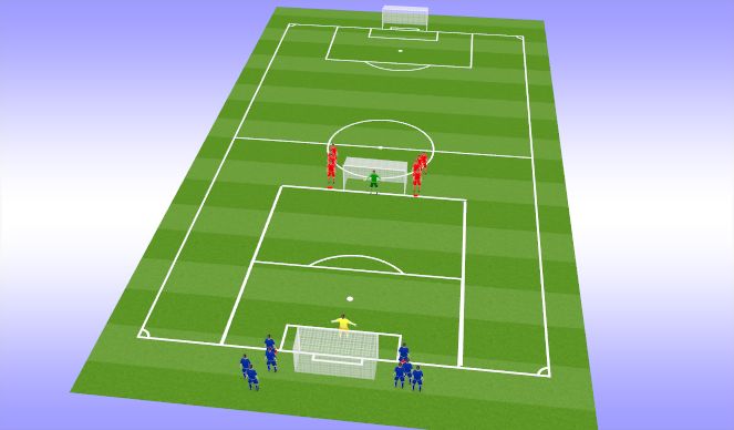 Football/Soccer Session Plan Drill (Colour): TR2