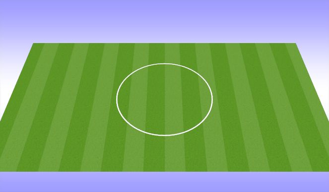 Football/Soccer Session Plan Drill (Colour): Cool down ( 15 min)