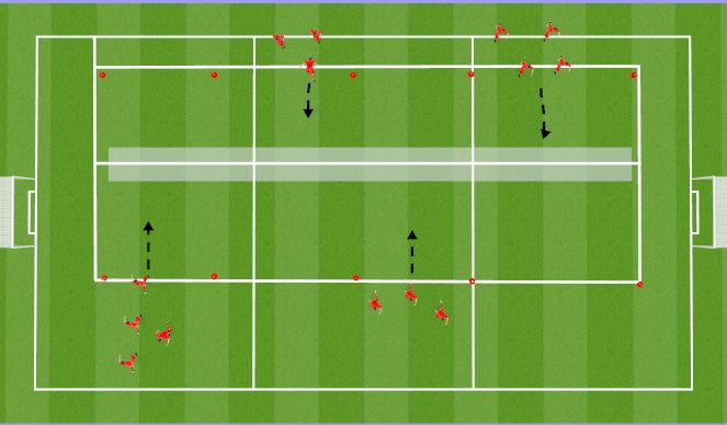 Football/Soccer Session Plan Drill (Colour): Drill