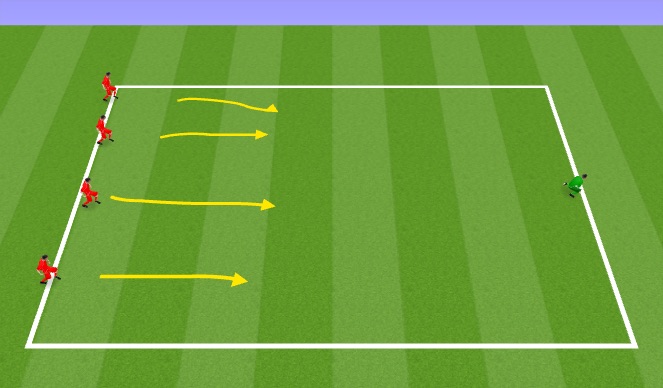 Football/Soccer Session Plan Drill (Colour): Sleeping Giant