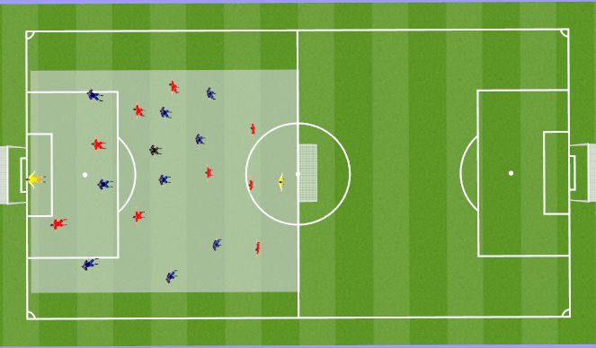Football/Soccer Session Plan Drill (Colour): LSG 