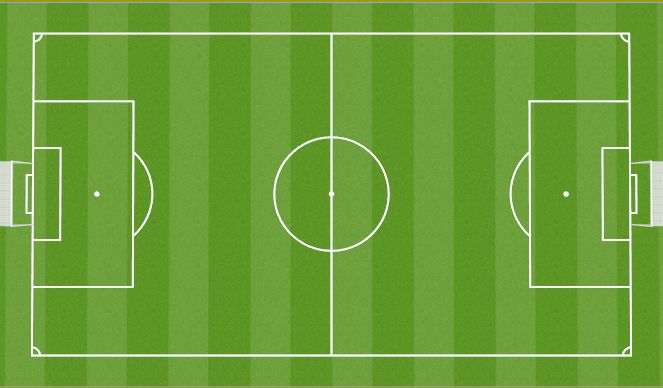 Football/Soccer Session Plan Drill (Colour): Partido condicionado
