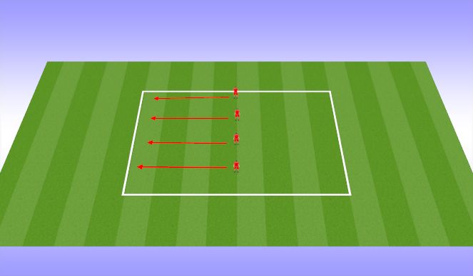 Football/Soccer Session Plan Drill (Colour): Session 1