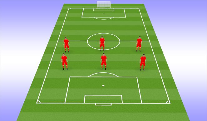 Football/Soccer Session Plan Drill (Colour): Cool Down Stretch