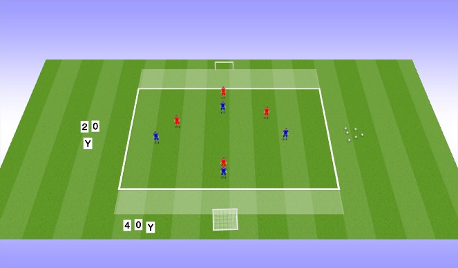 Football/Soccer Session Plan Drill (Colour): Screen 3