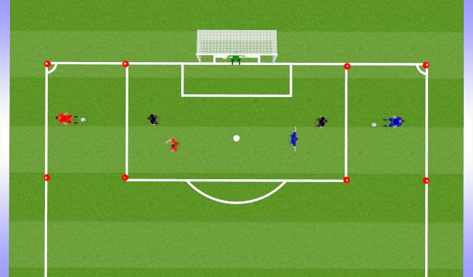 Football/Soccer Session Plan Drill (Colour): Screen 1