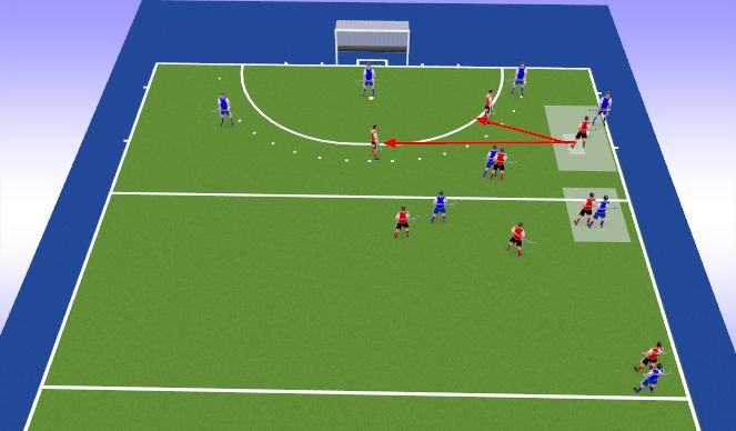 Hockey Session Plan Drill (Colour): T.O S/L