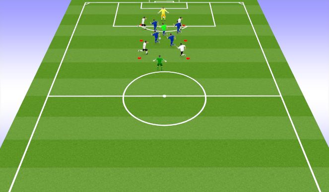 Football/Soccer Session Plan Drill (Colour): TR3