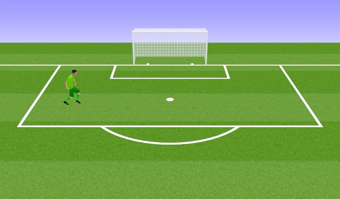 Football/Soccer Session Plan Drill (Colour): Jog & Stretch