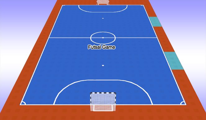 Futsal Session Plan Drill (Colour): Futsal Game