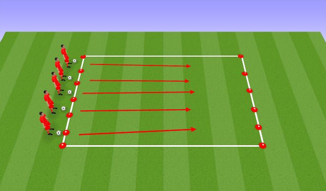 Football/Soccer Session Plan Drill (Colour): Screen 1