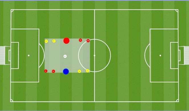 Football/Soccer Session Plan Drill (Colour): Screen 1