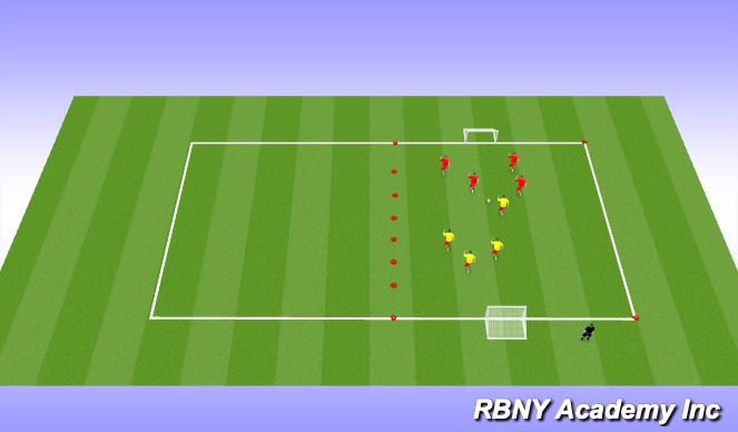 Football/Soccer Session Plan Drill (Colour): Arrival Activity: Scrimmage