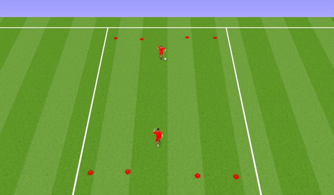 Football/Soccer Session Plan Drill (Colour): Mäng