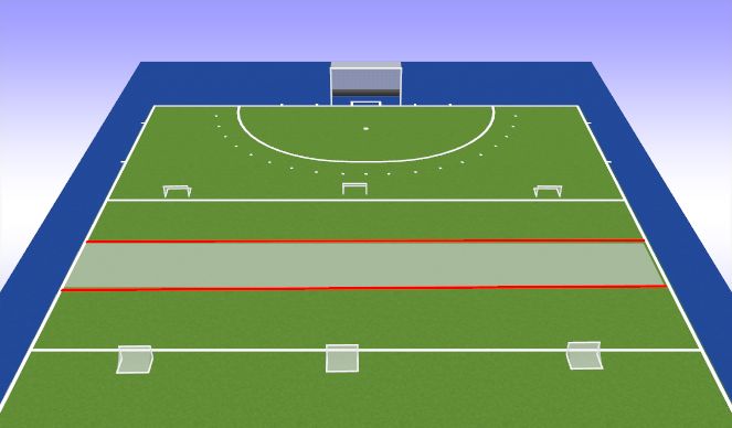 Hockey Session Plan Drill (Colour): Match Play
