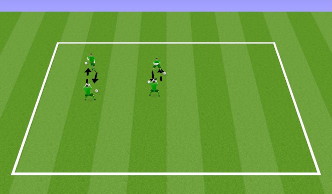 Football/Soccer Session Plan Drill (Colour): Screen 1