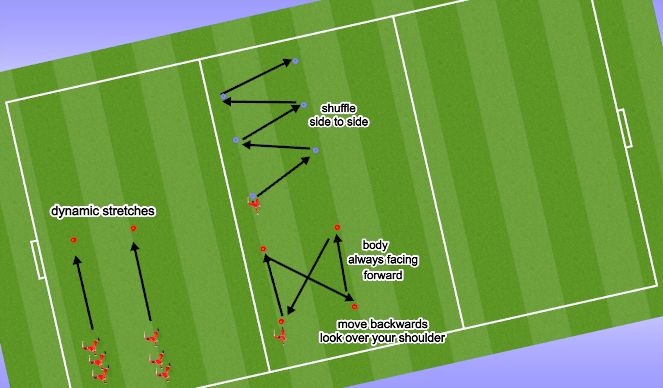 Football/Soccer Session Plan Drill (Colour): Screen 1