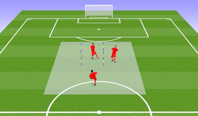 Football/Soccer Session Plan Drill (Colour): Esimene puude