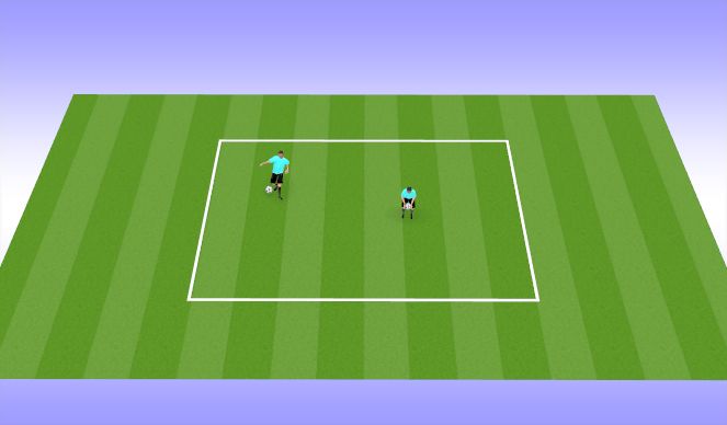 Football/Soccer Session Plan Drill (Colour): juggling - beginning