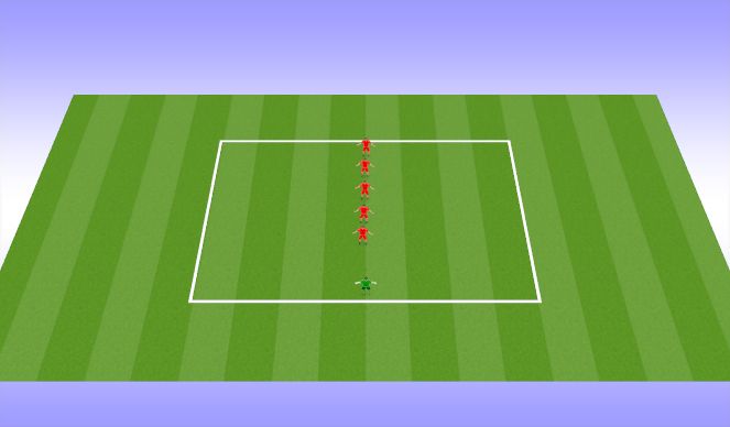 Football/Soccer Session Plan Drill (Colour): Warm Up 7