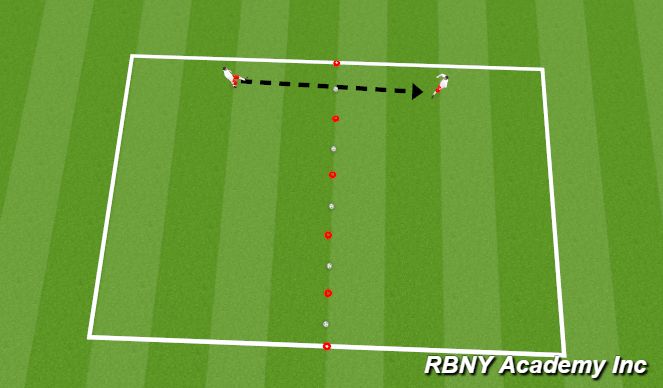 Football/Soccer Session Plan Drill (Colour): Wack a Mole