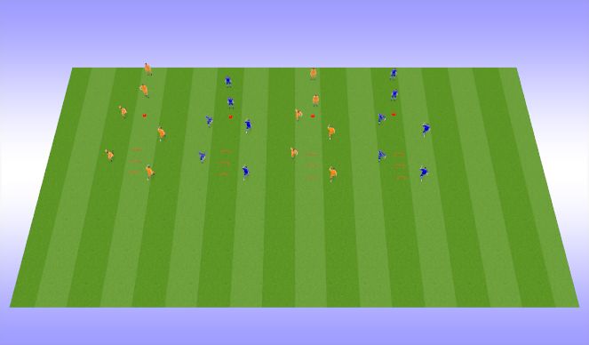 Football/Soccer Session Plan Drill (Colour): Screen 1