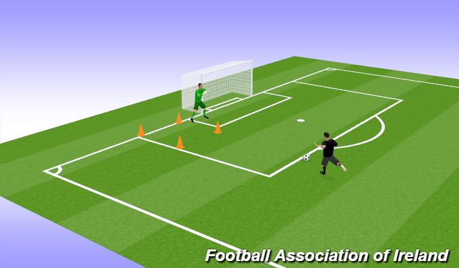 Football/Soccer Session Plan Drill (Colour): Animation 1