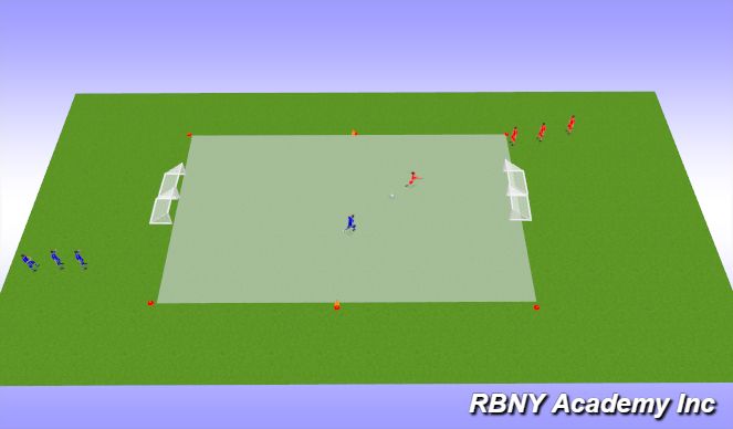 Fútbol Ejercicio del Plan de Sesiones (Color): Main Activity