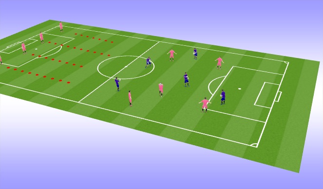 Football/Soccer Session Plan Drill (Colour): Screen 2