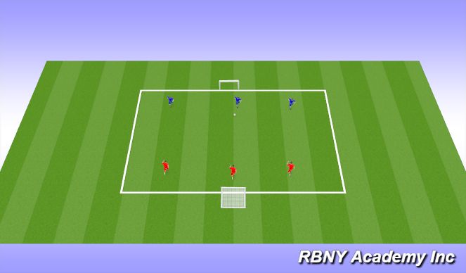 Football/Soccer Session Plan Drill (Colour): Match