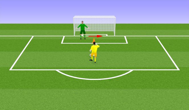 Football/Soccer Session Plan Drill (Colour): Passsing Warm-up