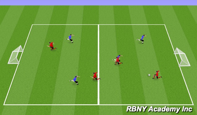 Football/Soccer Session Plan Drill (Colour): Final game