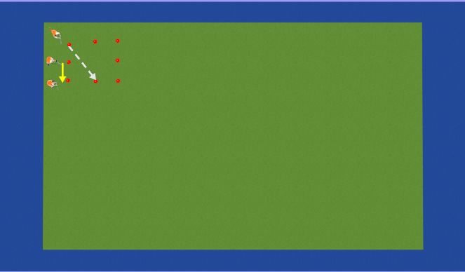 Hockey Session Plan Drill (Colour): Screen 1