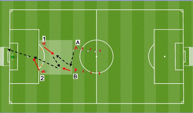 Football/Soccer Session Plan Drill (Colour): Screen 1