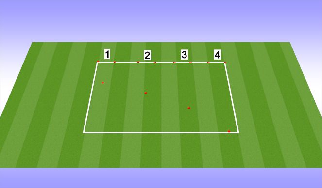 Football/Soccer Session Plan Drill (Colour): Passing Option 7