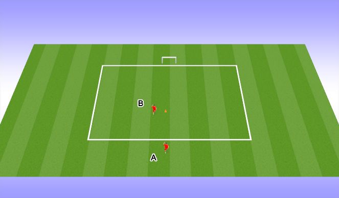 Football/Soccer Session Plan Drill (Colour): Turning
