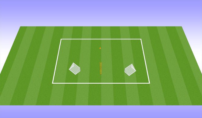 Football/Soccer Session Plan Drill (Colour): Screen 3