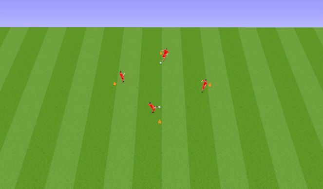 Football/Soccer Session Plan Drill (Colour): Screen 1