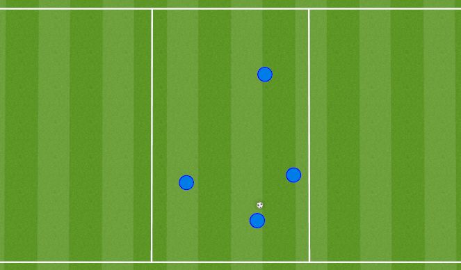 Football/Soccer Session Plan Drill (Colour): Warm Up