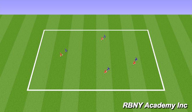 Football/Soccer Session Plan Drill (Colour): Technical Skills