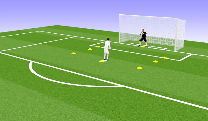 Football/Soccer Session Plan Drill (Colour): Screen 1