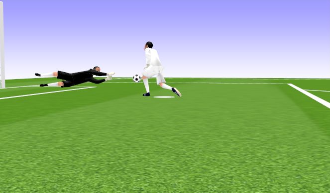 Football/Soccer Session Plan Drill (Colour): Screen 3