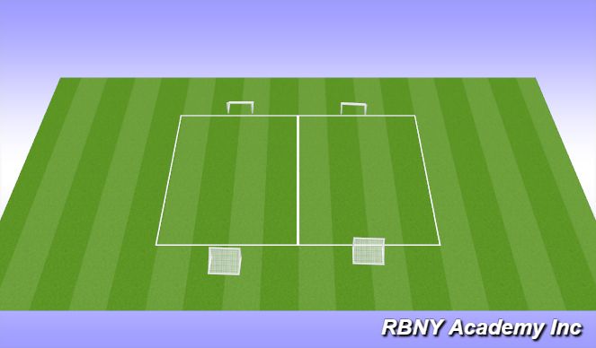 Football/Soccer Session Plan Drill (Colour): Arrival