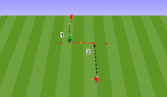 Football/Soccer Session Plan Drill (Colour): Screen 2
