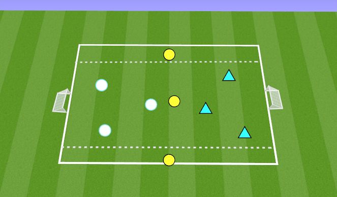Football/Soccer Session Plan Drill (Colour): Training Game