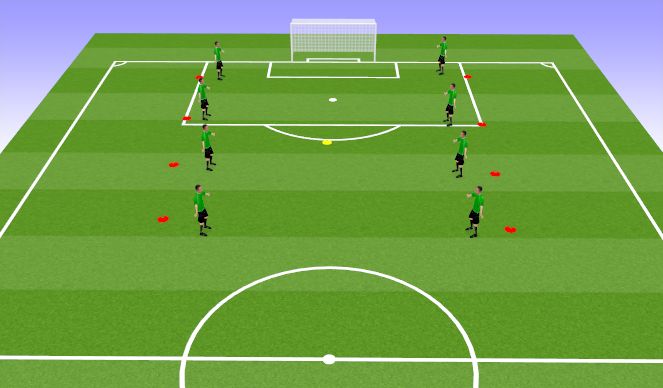 Football/Soccer Session Plan Drill (Colour): Screen 1