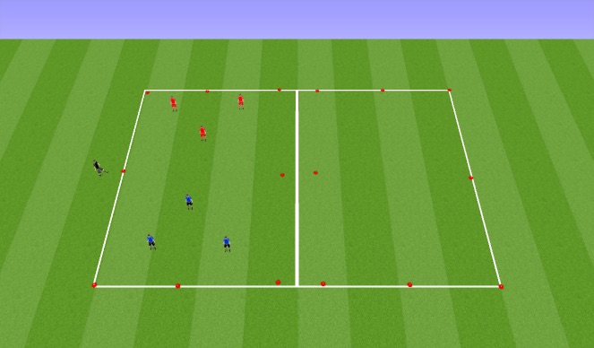 Football/Soccer Session Plan Drill (Colour): Game 1